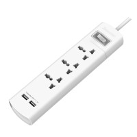 Huntkey SZM307 Power Strip with 3 AC outlets and 2 USB ports Huntkey SZM307 Power Strip with 3 AC outlets and 2 USB ports