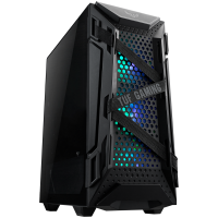 ASUS TUF Gaming GT301 ATX mid-tower cabinet with tempered glass ASUS TUF Gaming GT301 ATX mid-tower cabinet with tempered glass