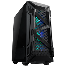 ASUS TUF Gaming GT301 ATX mid-tower cabinet with tempered glass ASUS TUF Gaming GT301 ATX mid-tower cabinet with tempered glass
