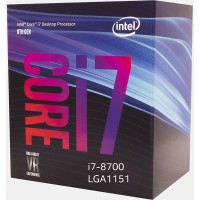 Intel Core i7-8700 Coffee Lake 6-Core 3.2 GHz (4.6 GHz Turbo) LGA 1151 Desktop Processor Intel UHD Graphics 630 Intel Core i7-8700 Coffee Lake 6-Core 3.2 GHz (4.6 GHz Turbo) LGA 1151 Desktop Processor Intel UHD Graphics 630