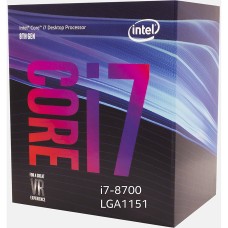 Intel Core i7-8700 Coffee Lake 6-Core 3.2 GHz (4.6 GHz Turbo) LGA 1151 Desktop Processor Intel UHD Graphics 630 Intel Core i7-8700 Coffee Lake 6-Core 3.2 GHz (4.6 GHz Turbo) LGA 1151 Desktop Processor Intel UHD Graphics 630