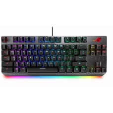 ASUS ROG Strix Scope TKL mechanical keyboard with Cherry MX SPEED SILVER switches