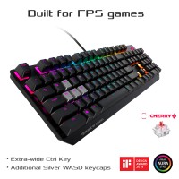 ASUS ROG Strix Scope Cherry MX RGB RED Keyboard ASUS ROG Strix Scope Cherry MX RGB RED Keyboard