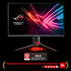 ASUS ROG Strix XG27VQ 27-inch Curved Full HD 1080p 144Hz DP HDMI DVI Eye Care Gaming Monitor ASUS ROG Strix XG27VQ 27-inch Curved Full HD 1080p 144Hz DP HDMI DVI Eye Care Gaming Monitor