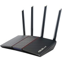 ASUS RT-AX55 AX1800 Dual Band WiFi 6 Extendable Router ASUS RT-AX55 AX1800 Dual Band WiFi 6 Extendable Router