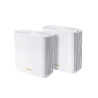 ASUS ZenWiFi AX XT8 AX6600 Extendable Router Dual Pack White ASUS ZenWiFi AX XT8 AX6600 Extendable Router Dual Pack White
